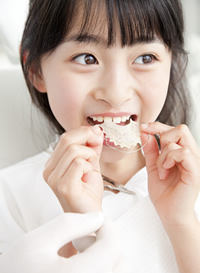 子どもとリテーナー